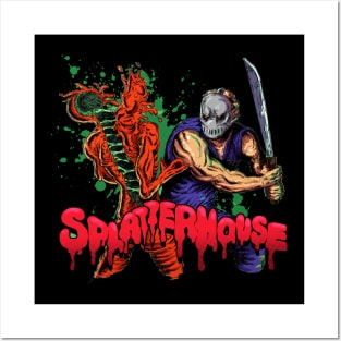 SPLATTERHOUSE Posters and Art